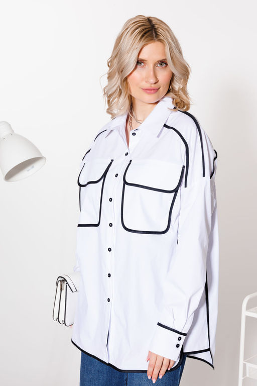 Блуза KOKOdea 4.12-Р белый  фото 4