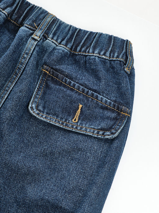 Джинсы карго 33-7655 синий - Mini maxi фото 11