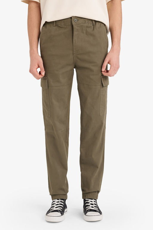 Regular Jogger Kargo Cepli Gabardin Pantolon - Defacto фото 3