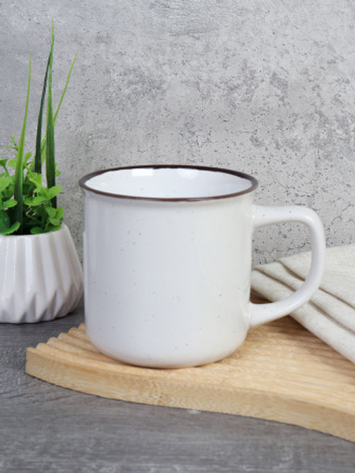 Кружка 350 мл / 20039-10 /уп 12/36/ Точки белый 730012 - Галеонтрейд фото 2