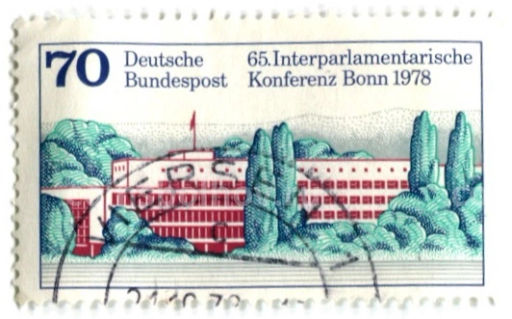 Марка Межпарламентская конференция в Боне 1978 год Германия