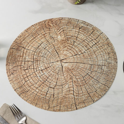 Цена за 10 шт. Салфетка сервировочная на стол Палисандр, d=36 см - Simaland фото 3