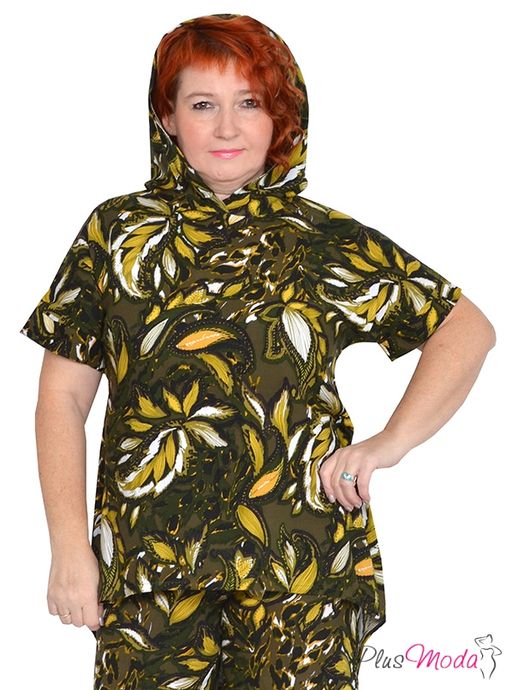 Туника Модель №1164 размеры 44-84 - Plusmoda фото 5