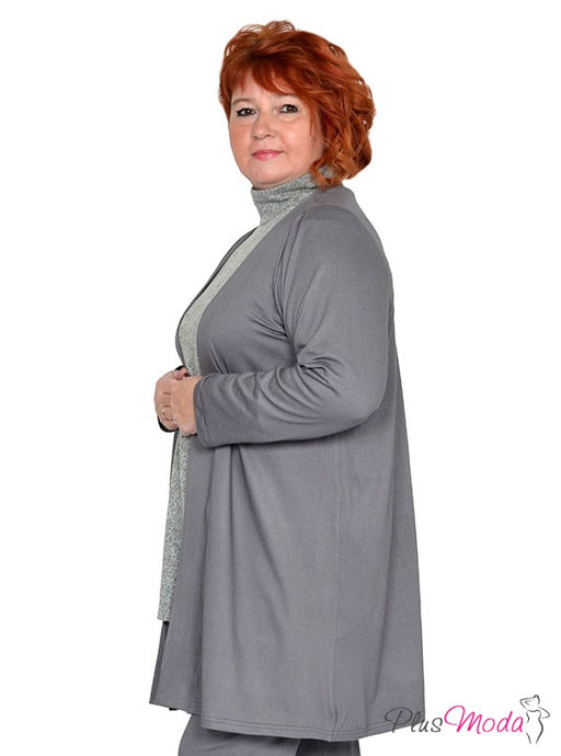 Кардиган Модель №1406 размеры 44-84 - Plusmoda фото 4