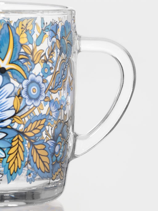 Кружка Декостек Милори, 300 мл, стекло, прозрачная