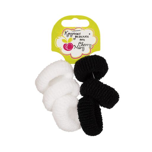 CHERRY MARY R6020 Набор резинок для волос 5 х 6 шт. №01 ассорти