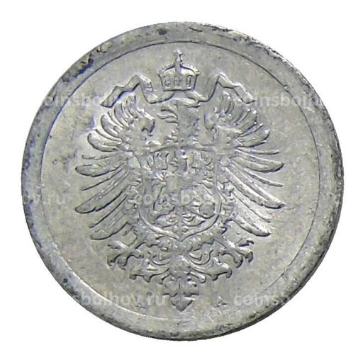 Монета 1 пфенниг 1917 года А Германия