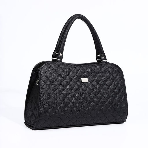 Сумка женская TEXTURA, тоут, средний размер, цвет чёрный  фото 3