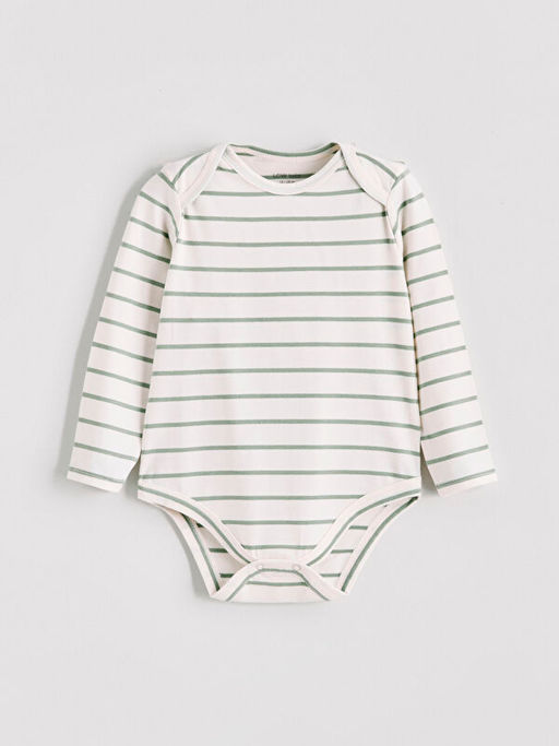 Bask?l? Erkek Bebek ??t??tl? Body