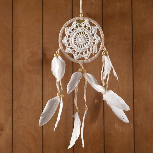 Ловец снов «Восхищение», 12×0.5×40 см, бежевый