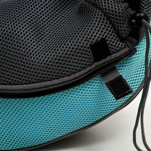 Сумка-переноска Слинг для животных, 37 х 20 см, голубая - Пижон фото 8