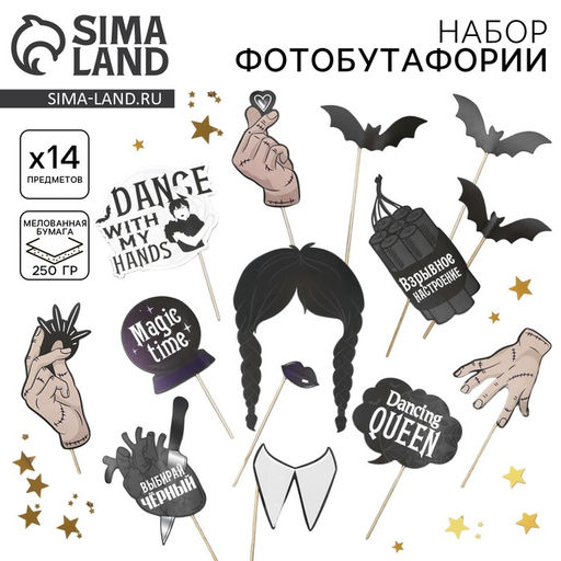 Набор фотобутафории Dancing queen, 14 предм. 20 х 30 см - Страна карнавалия фото 5