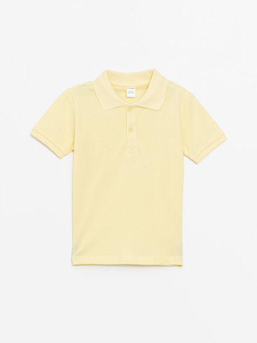 Polo Yaka K?sa Kollu Basic Erkek ?ocuk Ti??rt
