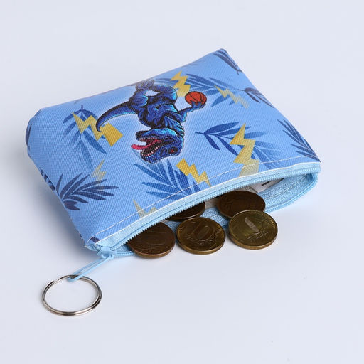 Цена за 2 шт. Кошелёк детский «Динозавры», маленький, монетница, МИКС