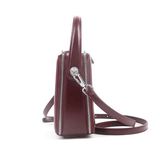 Сумка женская , кожа, MIRONPAN 240605 Бордовый  фото 4