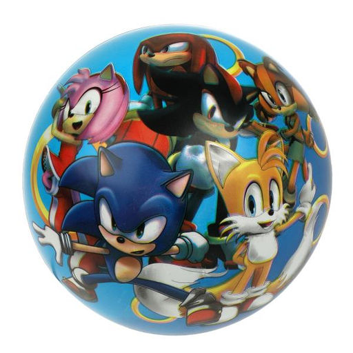 Играем вместе. Мяч "Соник" ПВХ 23 см полноцвет, в сетке арт.FD-9(NSON)