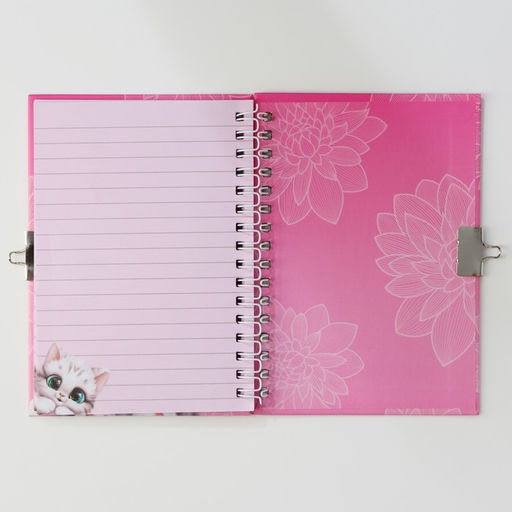 Блокнот на замочке А6, 50 л С 8 Марта