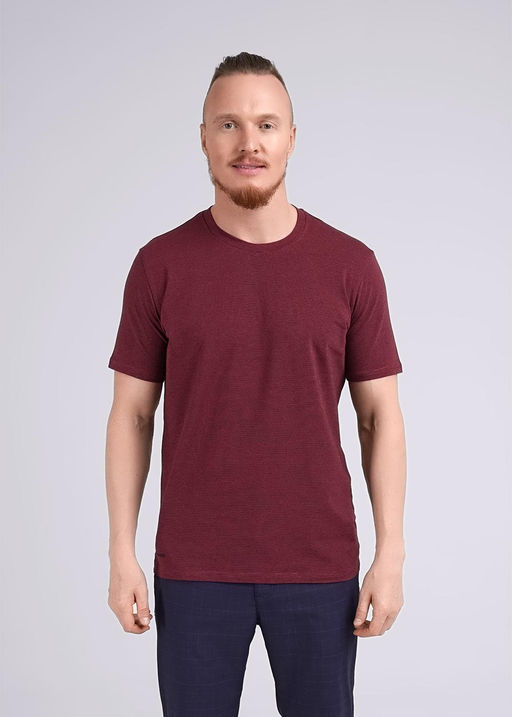 CLE фуфайка муж. 600309/1гн бордовый/чёрный - Clever wear фото 2