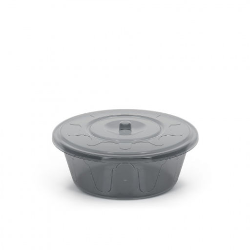 Таз 6л "Хозяюшка" с крышкой М1279