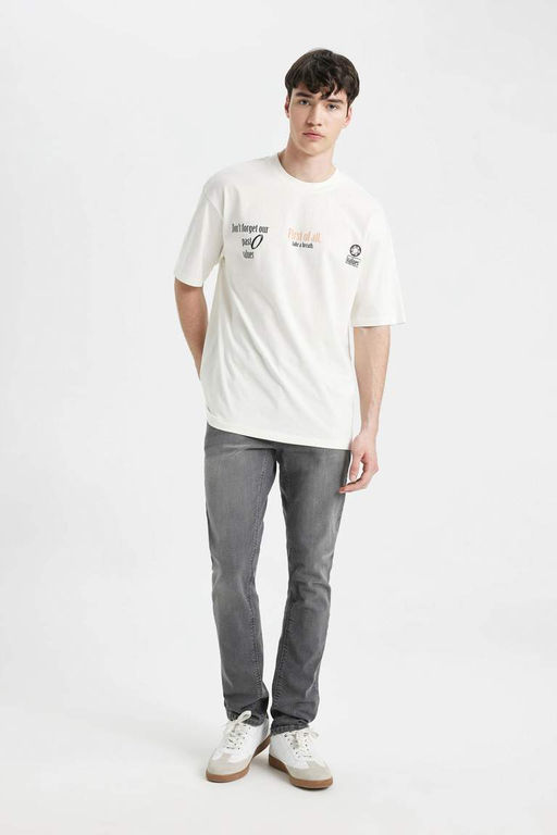 Pedro Slim Fit Джинсовые брюки узкого кроя с нормальной талией и узкими штанинами - Defacto фото 4