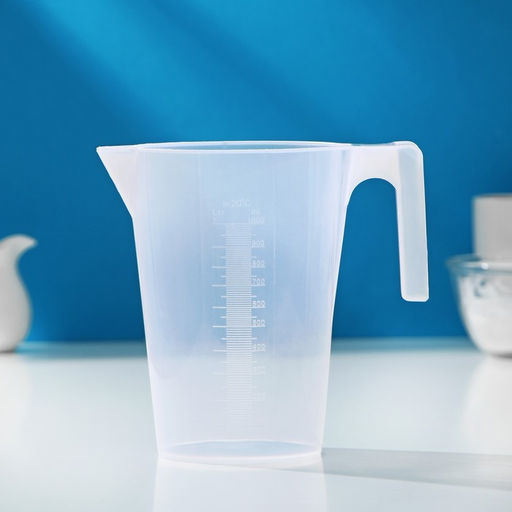 Цена за 2 шт. Кувшин мерный Доляна, 1 л, пластик, прозрачный