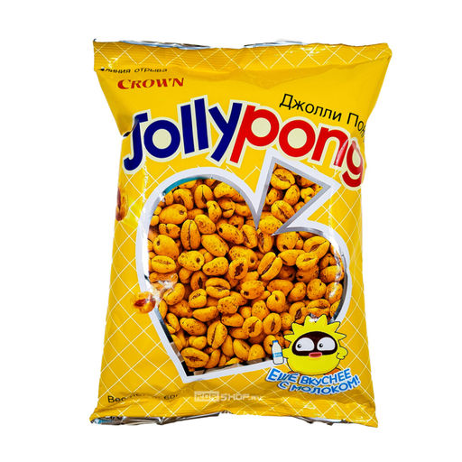 Воздушные пшеничные зерна Джолли понг (Jolly Pong) 60 г Акция