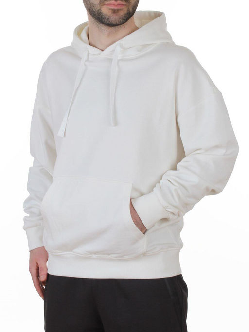 TLK-807 WHITE Толстовка мужская (85% хлопок, 15% полиэстер)