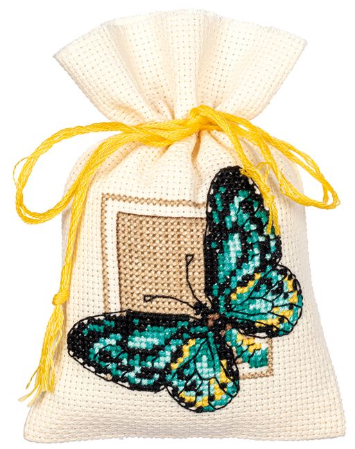 Набор для вышивания VERVACO PN-0147918 Бабочки 12 х 8 см