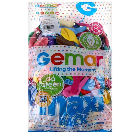 Воздушные шары латексные 10", 500 шт., МИКС