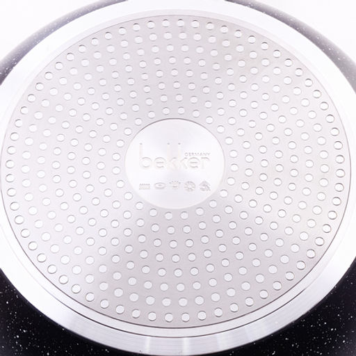 3769-1 Сковорода 28 см с мрам.покр. с крышкой (х6) - Mayer&boch фото 4