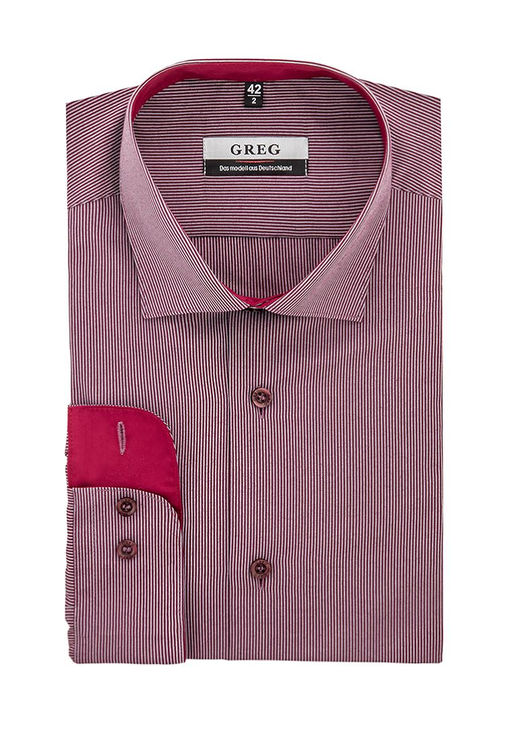 Сорочка мужская длинный рукав GREG 661/139/131/Z/1 фото 8