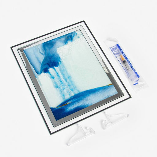 Песочные часы-картина «Восток», 30×25 см, антистресс, песок синий