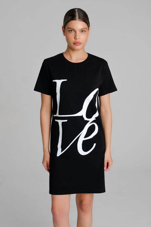 Арт. 9347 Туника женская 44-52 (5 шт) Цвет:черный