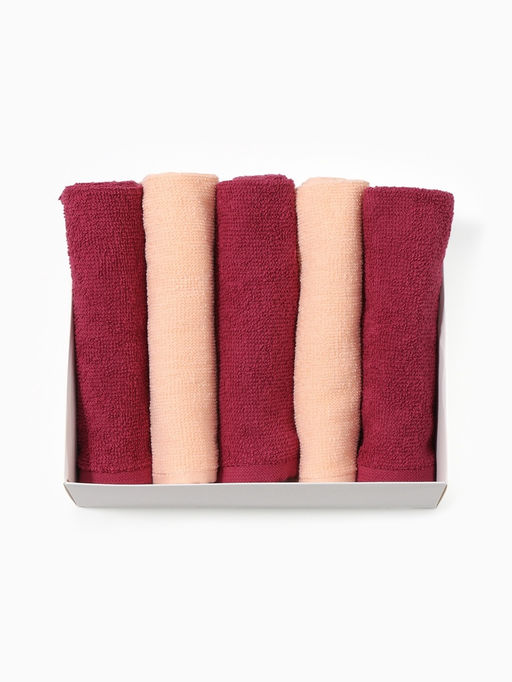 Набор махровых полотенец Этель Merry christmas, 30?30 см - 5 шт., 100% хлопок, 340 г/м?