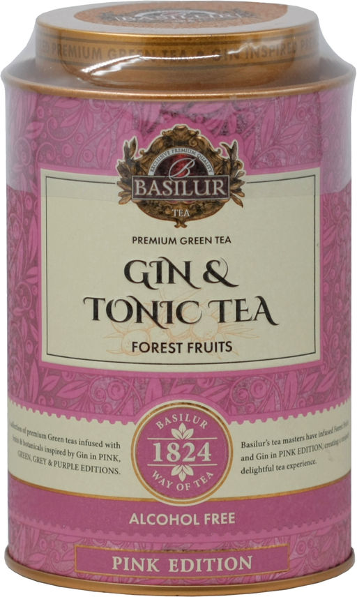 BASILUR. GIN TONIC. Pink 75 гр. жест.банка