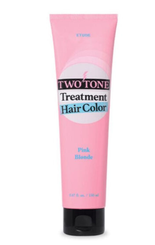 Маска оттеночная для волос Розовый Блондин - Treatment Hair Color Two Tone Pink Blonde №15, 150 мл