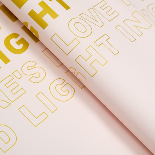 Цена за 20 шт. Пленка флористическая, Моя любовь 65мкм, розовый 58 х 58 см - UPAK LAND фото 2