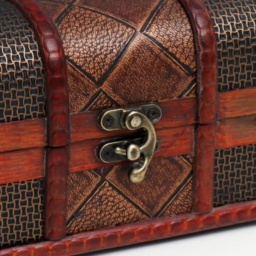 Набор шкатулок для украшений «Сундучок. Клетка и сеточка», дерево, 2 шт.