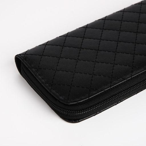 Кошелёк на молнии, цвет чёрный - Simaland фото 3