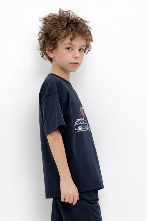 Crockid _ КР 302377/индиго к452 фуфайка для мал фото 3