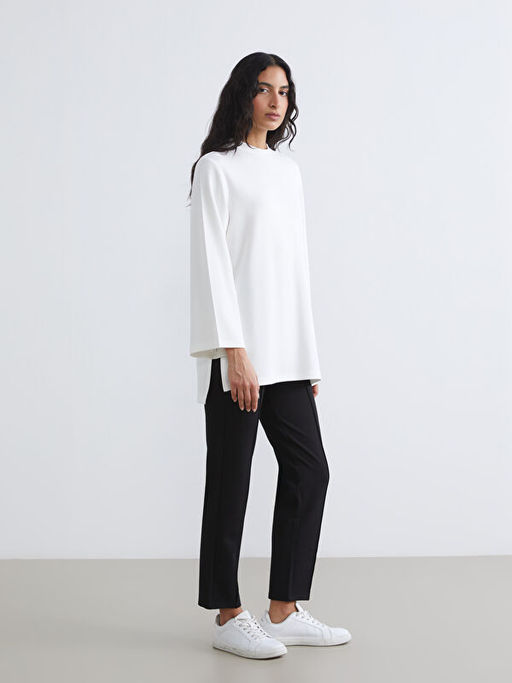 Soft Touch Oversize Kad?n Sweatshirt Tunik