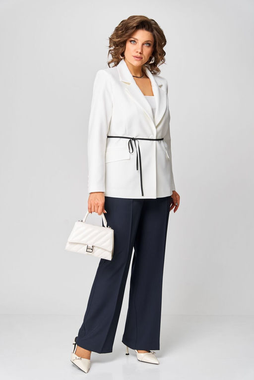 Костюм Aira Style 24237 Молочно-синий