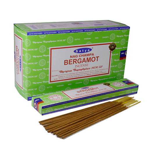 Благовония Satya Bergamot 15gm уп-12шт Бергамот