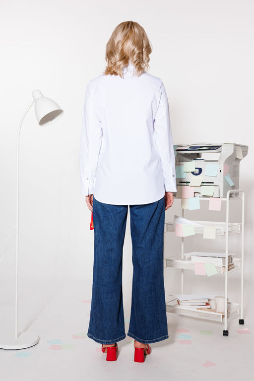 Рубашка KOKOdea 4.13 белый  фото 3