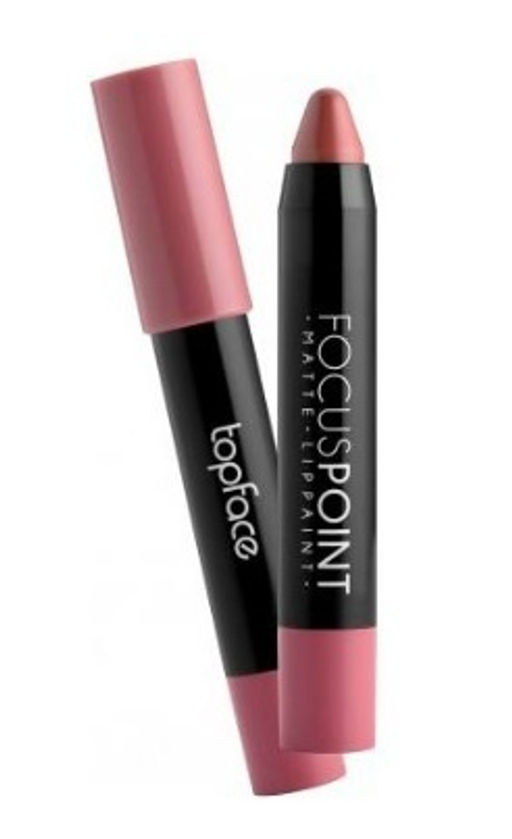 Topface Помада-карандаш "FocusPoint Matte Lippaint" тон 02, розовая пудра -PT154 (3.5 г)