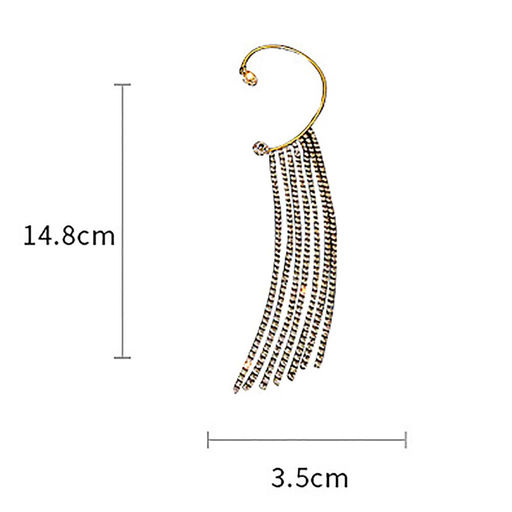 Серьги-каффы на гвоздиках арт. 13 1199 (id 261257) - Rada фото 3