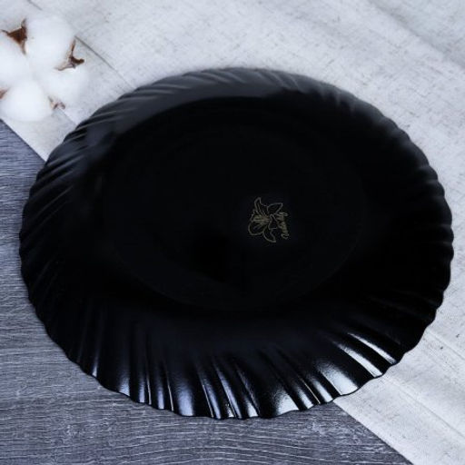 Тарелка 190 мм черная BNHP75T (Black) /уп 6/72/ - Галеонтрейд фото 6