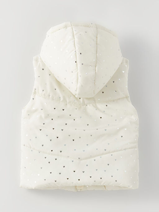 Kap??onlu Bask?l? K?z ?ocuk Fermuarl? Yelek - Waikiki фото 3