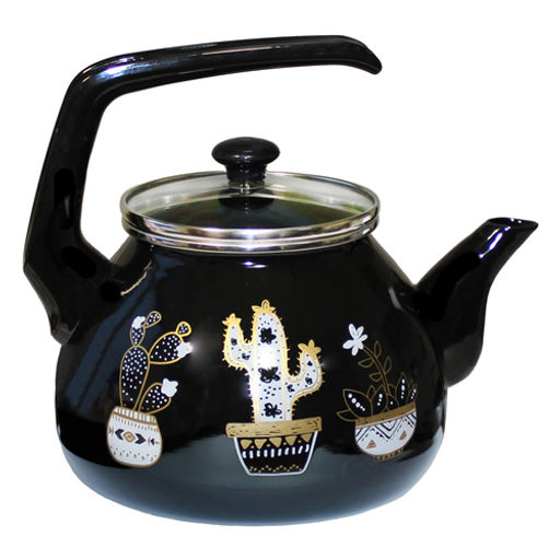 Кактусы черные Чайник 3.0л с кр. 4015В /INTEROS/