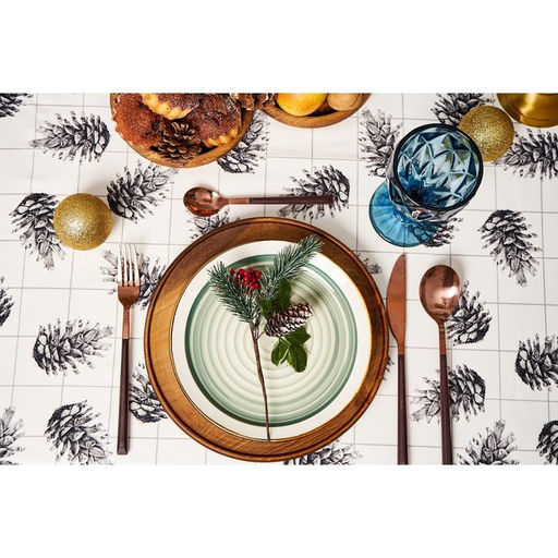 Скатерть «Этель» Christmas, 150×110 см, 100% хлопок, саржа 190 г/м²